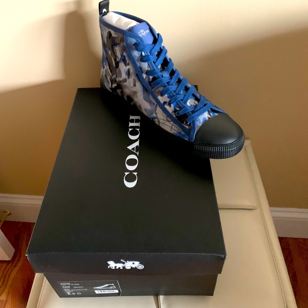 Original Coach Camo Mens Sneakers